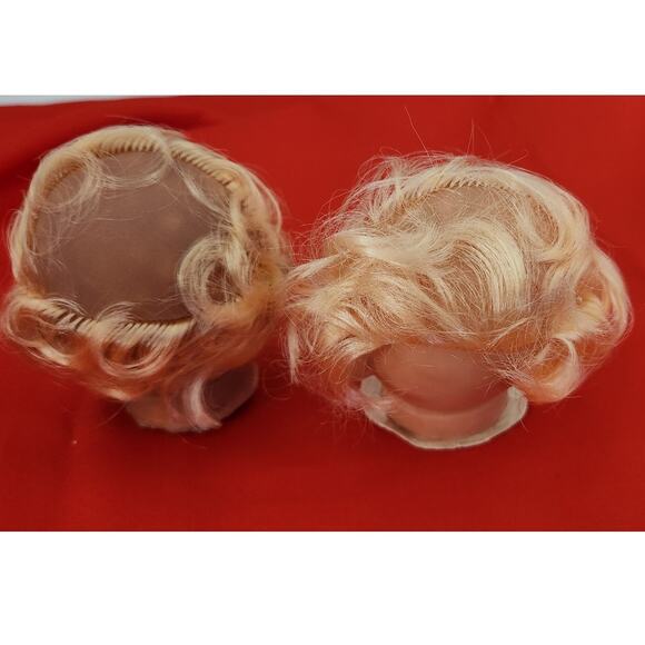 Vintage Lot of 2 Vinyl Clown Head for‎ Crafting NOS - Picture 2 of 6